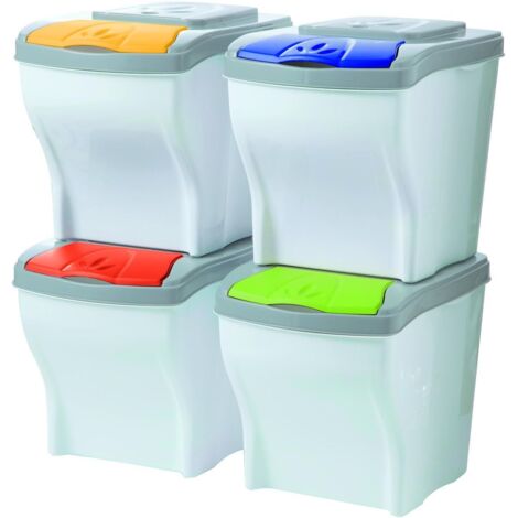 Pattumiera "Margherita" Con Pedale In Plastica Da 20 Litri | Leroy Merlin