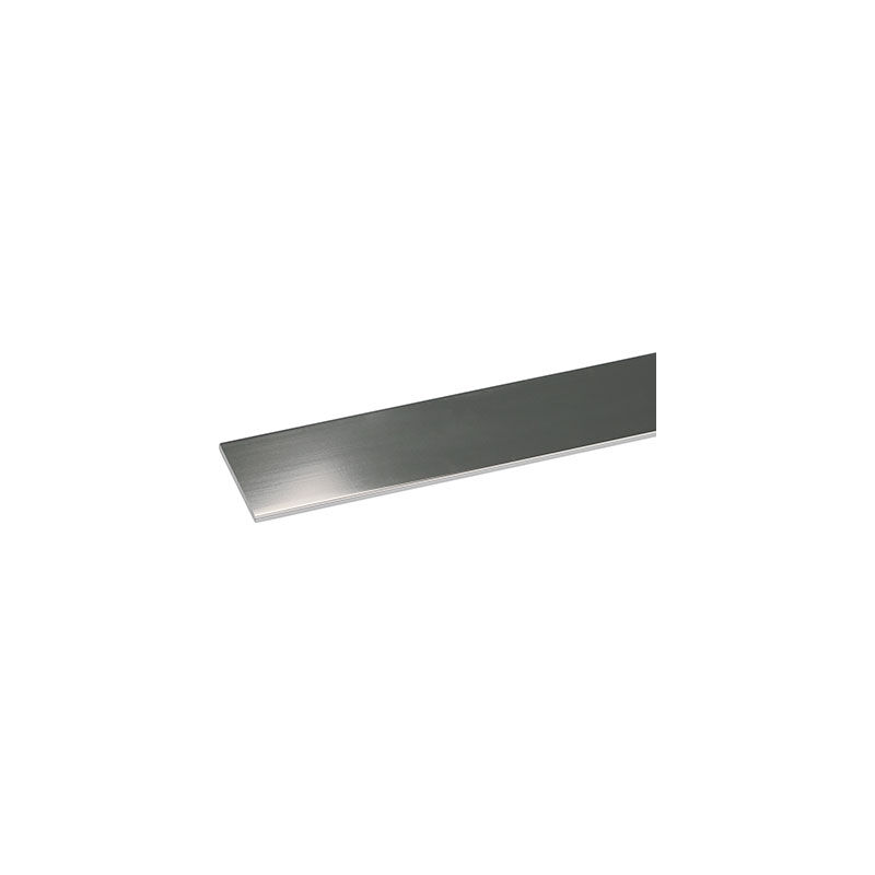 PROFILO PIATTO ARCANSAS ALLUM ARGENTO LUX S.MM 2,0 MM 15 H.CM 100