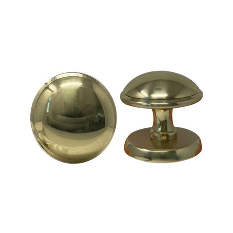 POMOLO X PORTONE GIADA OTTONE ORO LUCIDO D MM 70 BASE D MM 70 pomolo-x-portone-giada-ottone-oro-lucido-d-mm-70-base-d-mm-70