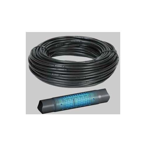 Ala Gocciolante ø 16 Mm Passo 40 Cm Con Gocciolatore Doppio Foro, Rotolo Da 400 Mt, Tubo In Polietilene Per Irrigazione A Goccia, Nero - Orto Facile - Foto 3