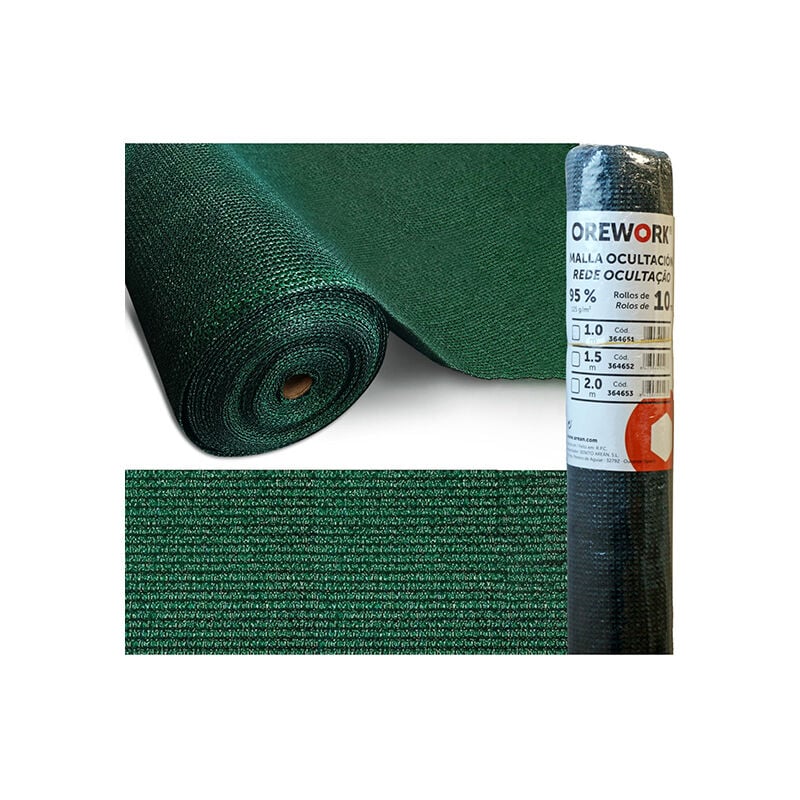 Malla de ocultación 95% - 100 cm - 10 m