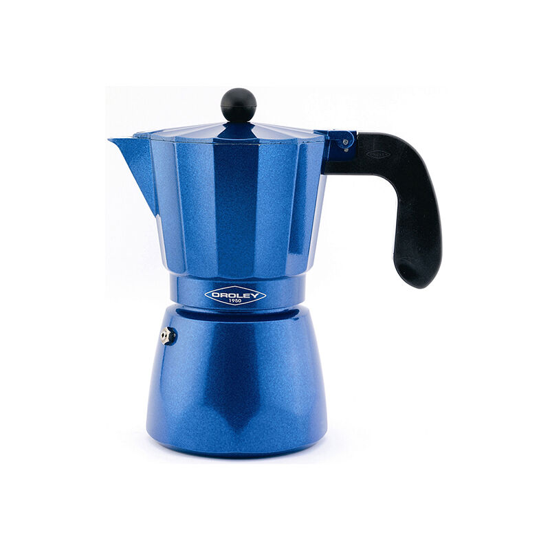 OROLEY Cafetera Blue Induction 9 tazas