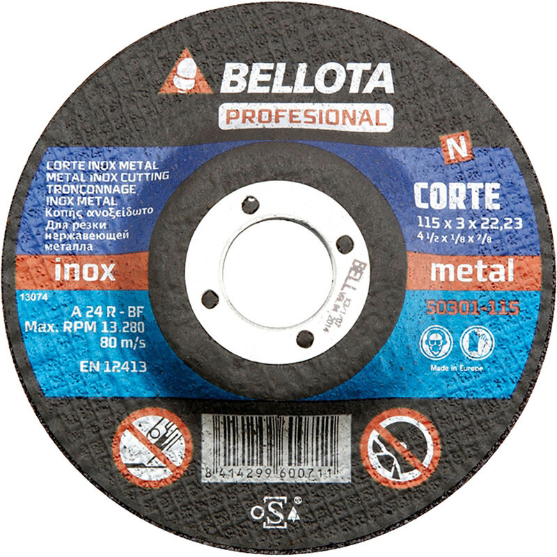 Disco 50301 corte metal - Ø 230 mm