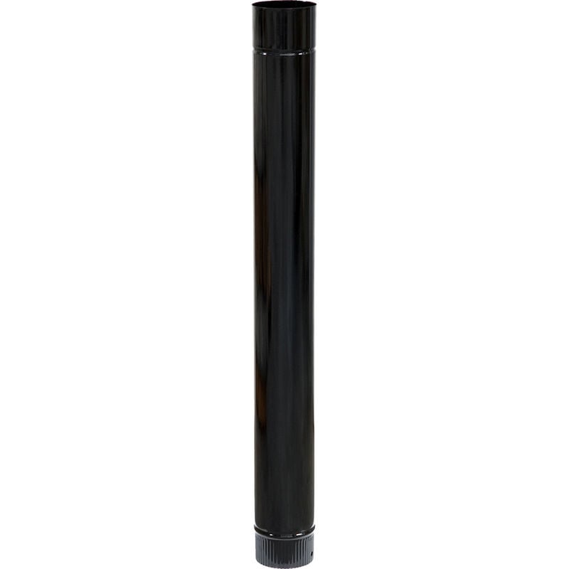 Tubo estufa vitrificado - Ø 80 mm