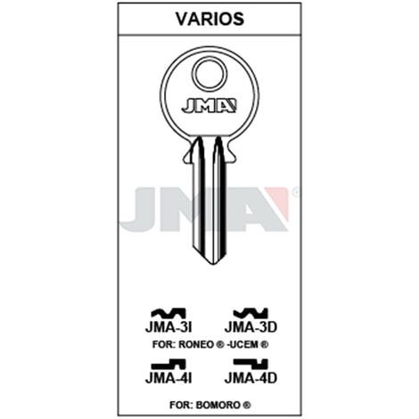 Llave De Acero-B JMA-3D