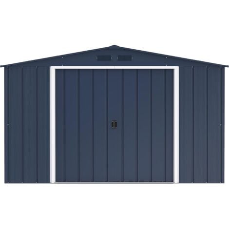 Duramax - caseta jardín - ECO JAVEA 10X10 - Metal - color gris antracita