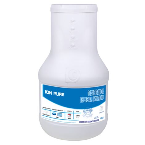Dosificador invernador  2 kg – tratamiento completo de hibernación para piscinas