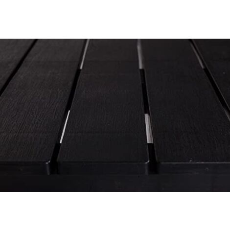 Mesa Sumatra rectangular - Antracita - 138x80x72 cm