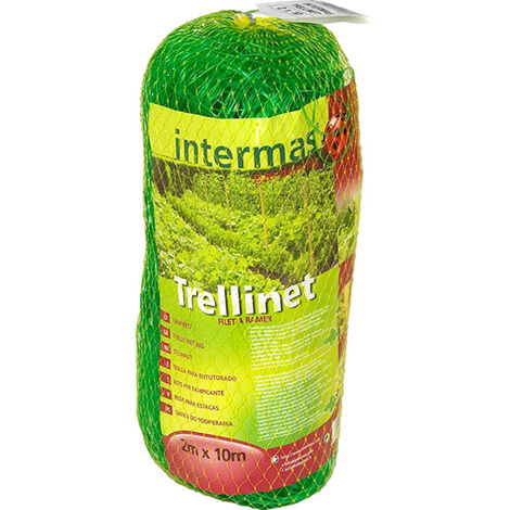 Malla para entutorar - 20x20 cm - 2x25 m - Bolsa