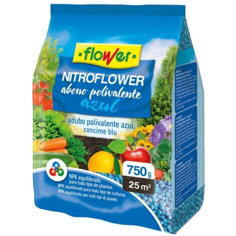 Abono Nitroflower polivalente azul - 750 g (1/5)