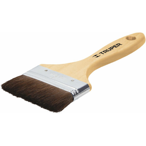 Paletina pelo camello - 75 mm - Mango madera