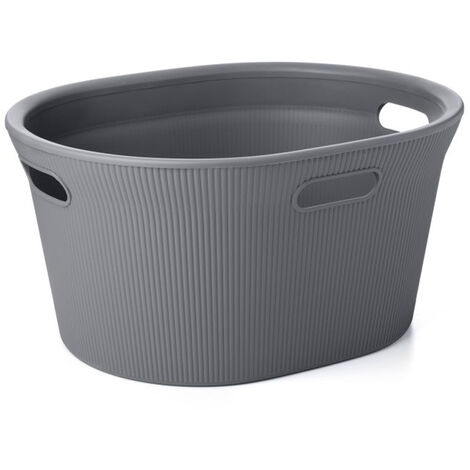 Cesta para ropa Baobab - 35 L - Antracita (1/2)