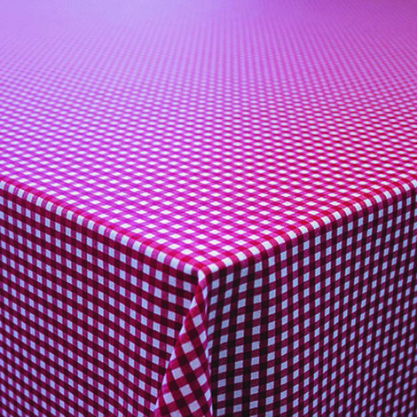Mantel confeccionado Louvre Patinir rojo - 140x140 cm (1/2)