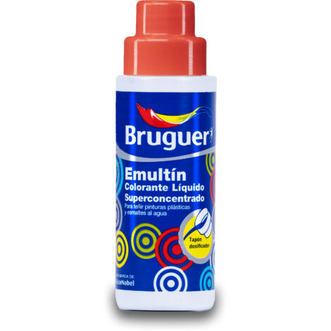 Bruguer Emultín Colorante Líquido Superconcentrado para pinturas y esmaltes Bermellón 100 ml