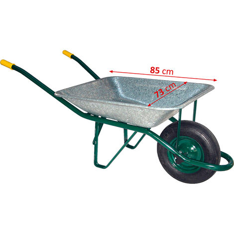 Carretilla galvanizada grande