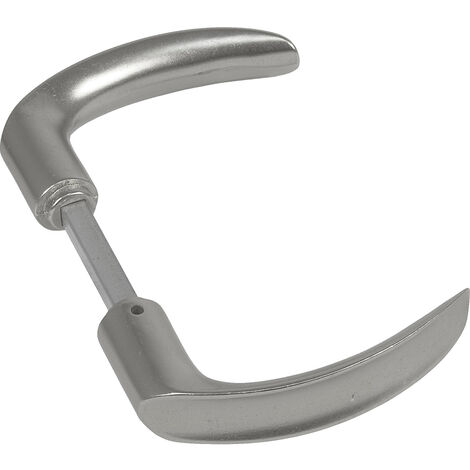 Manilla de aluminio 960 - 100x20 mm - Plata