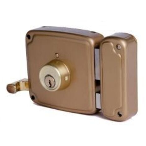 UCEM CERRADURA 4125  80 IZDA MADERA SOBREPONER PICAPORTE PALETON