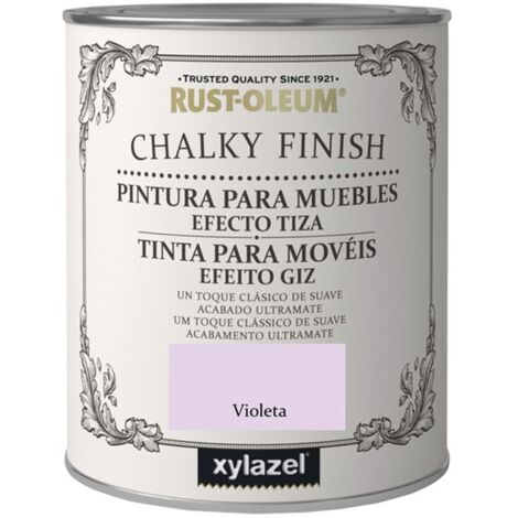 Pintura efecto tiza Chalky Finish para muebles - 750 ml - Violeta
