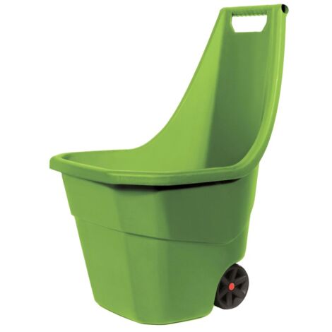 Carro de jardín verde - 50x61x84 cm - 55 l