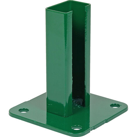 Base acero para poste Hércules® - 125x125 mm