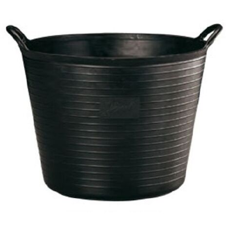 Capazo para vendimia - 26 l - Ø 35x30 cm - Negro (1/3)