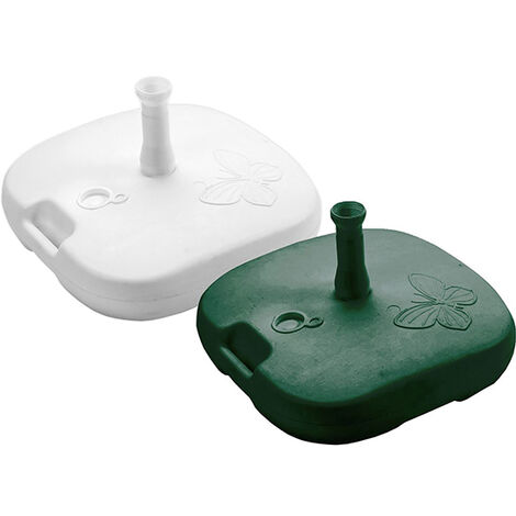 Base para sombrilla - Verde - 44x44x12 cm