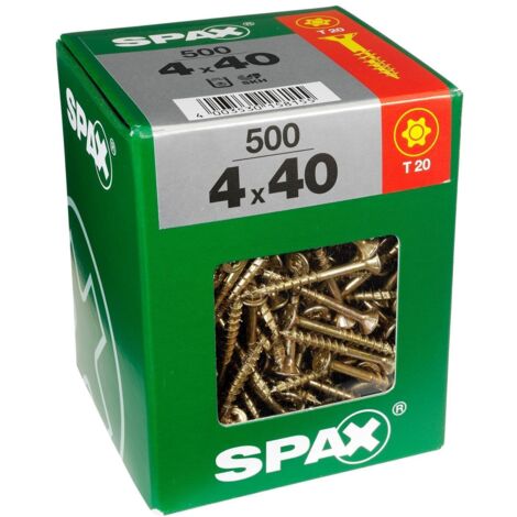 TIRAFONDO MADERA CABEZA PLANA TORX GALVANIZADO 6X 60 PAQUETE L 50 UNID - 4191010600607 (1/5)