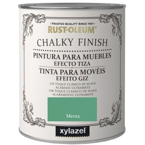 Pintura efecto tiza Chalky Finish para muebles - 750 ml - Menta