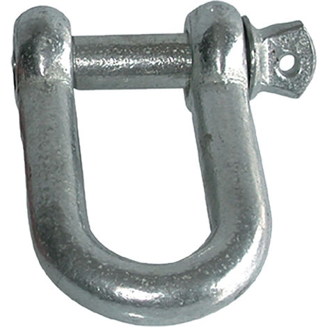 Grillete recto galvanizado - 12 mm 1/2