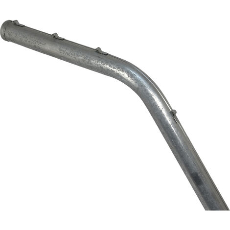 Poste curvo para cerramientos - Ø 48 mm - 2800 mm