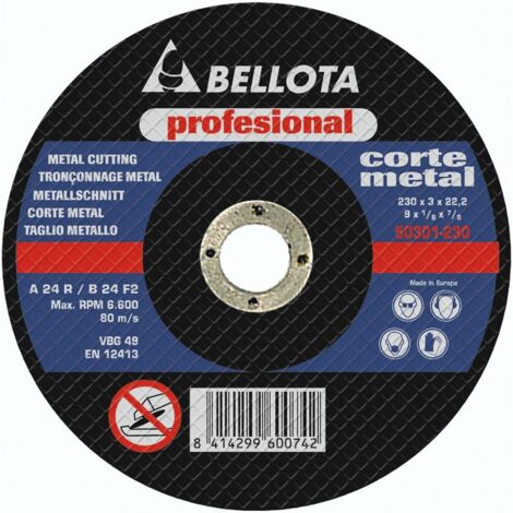 Disco 50301 corte metal - Ø 115 mm (1/4)