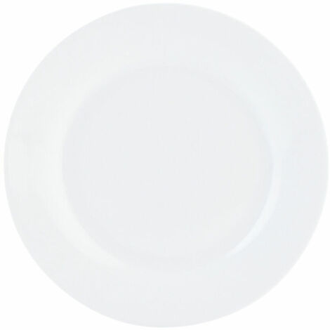 Plato Llano Quid Basic Cerámica Blanco (Ø 23 cm) 8414793398190 S2702845 Quid (1/2)
