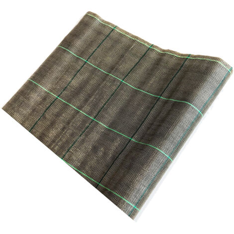 Malla antihierba marrón - 1,5x10 m