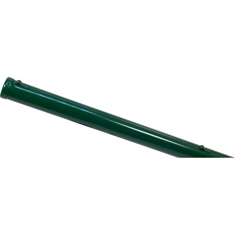 Poste recto para cerramientos - Verde - Ø 48 mm - 1800 mm