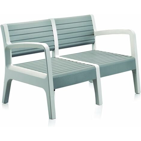 Shaf Miami - Conjunto muebles jardín/terraza, color piedra