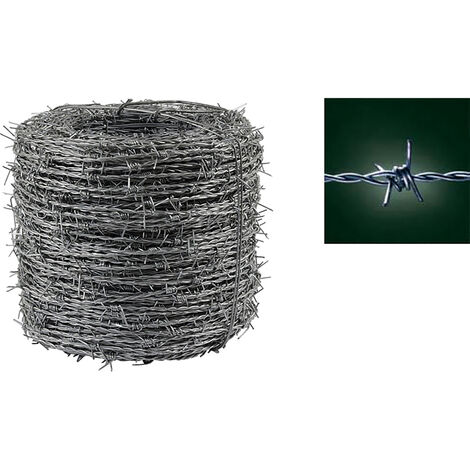 Alambre de espino 13 - Ø 2 mm - 15 cm - 100 m