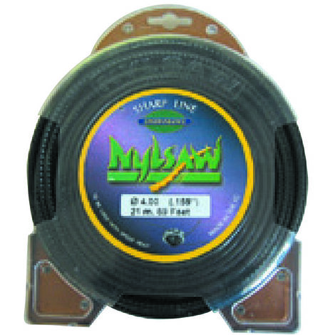 tecomec NYLSAW D.4.0 Donut 21 m Hilo Especial de válvula, Negro