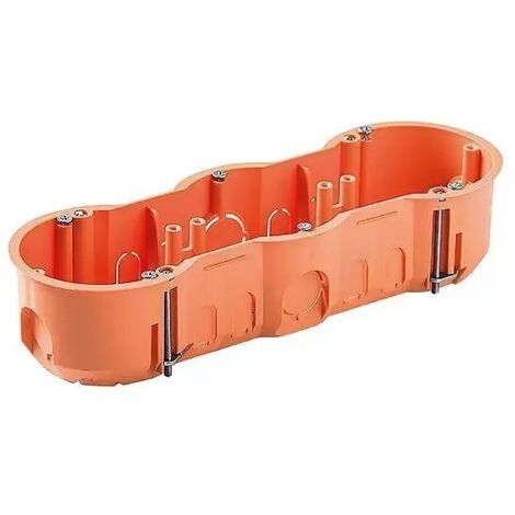 Caja de mecanismos triple Pladur Ø68×212 Famatel 3257