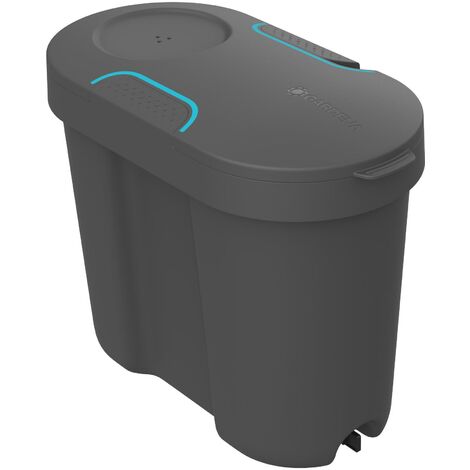 GARDENA Depósito de agua 10,5 litros de capacidad para riego por goteo solar Aquabloom (13367-20)