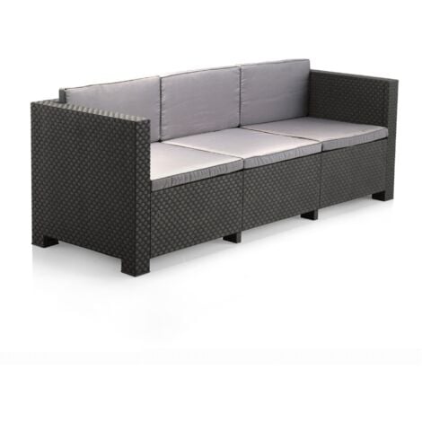Conjunto de jardin Set Diva Tropea SHAF Grafito