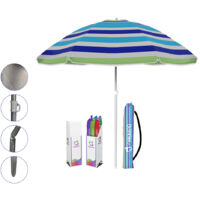 Sombrilla nylon y acero con funda - Surtido - Ø 140 cm