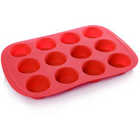 Molde para 12 pasteles Delicia SiliconPRIME