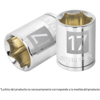 Llave vaso hexagonal, cuadro 3/8" - 10 mm