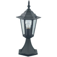 FAROLA SOBREMURO ORLANDO NEGRO LUXFORM