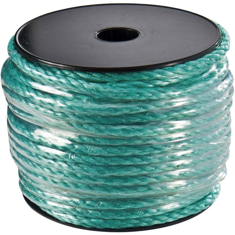 Corda In Polipropilene 6 Mm X 200 M - Arancione, Resistente Per Casa E Giardino