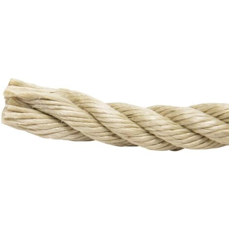 Corda beige in polipropilene  50m, Ø18mm