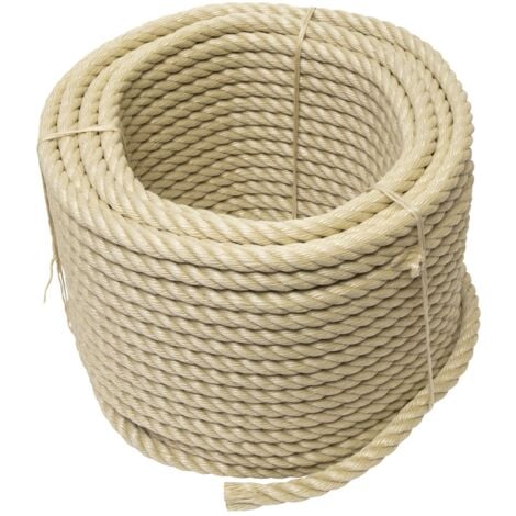 Corda beige in polipropilene  50m, Ø18mm