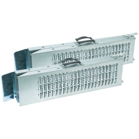 WERKA PRO Faltbare Auffahrrampe 160cm - 200kg Tragkraft Für Anhänger & Transporter