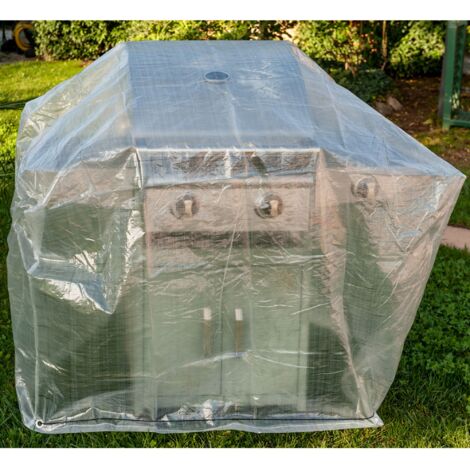 Copertura per barbecue e piancha 130x70x80cm WERKA PRO
