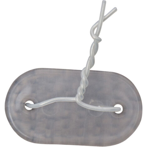 OIOYLEY 50x Clip di Fissaggio per Frangivista PVC, Clip di Fissaggio per Strisce, Clip di Fissaggio per Recinzione, Clip in Plastica per Panno Protettivo Recinzione da Giardino (Verde, 50 Pezzi